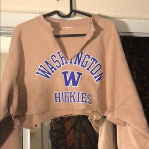 Customized Cropped Crew Neck